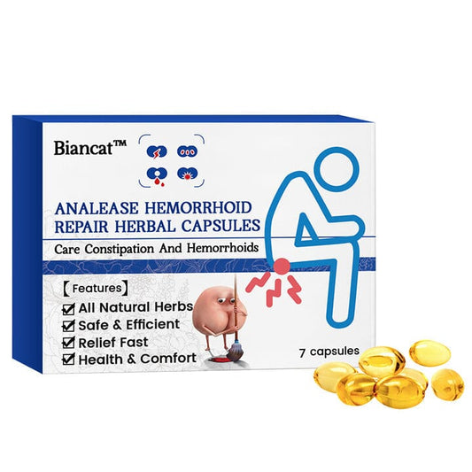 Biancat™ AnalEase Hemorrhoid Repair Herbal Capsules🌿🌿 English SLXL 