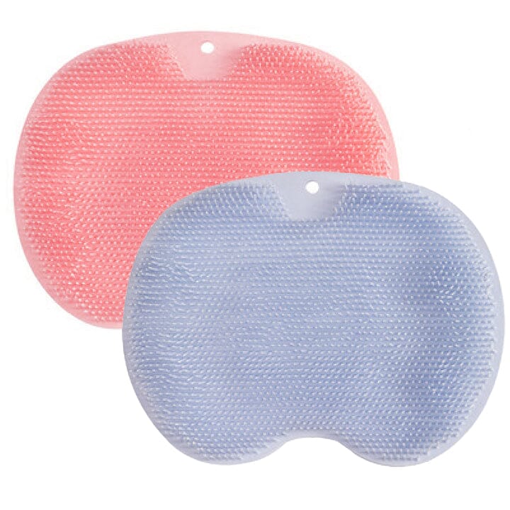 SmoothExfo Hands-free Back Scrubber English SLJM 1pc Pink + 1pc Blue 🔥 50% Off 🔥 $34.97 