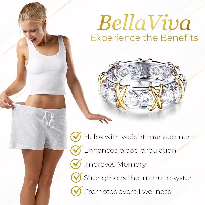 Biancat™ BellaViva Moissanite Essence Vitality Ring English JVJM 